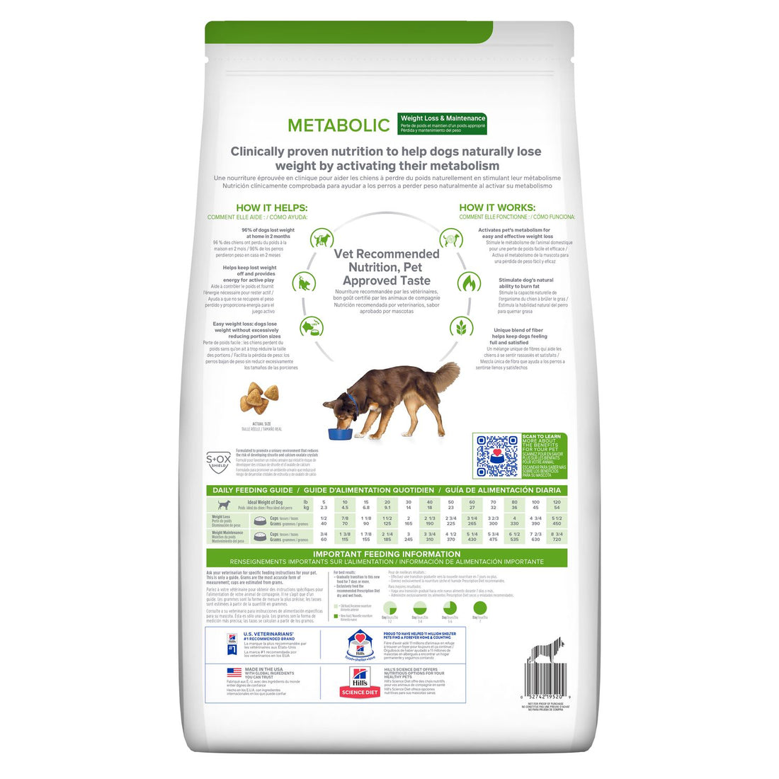 Alimento Hill's Prescription Diet Metabolic Dog