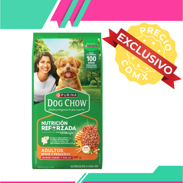 Dog Chow Adulto Raza Pequeña (Venta únicamente en CDMX)