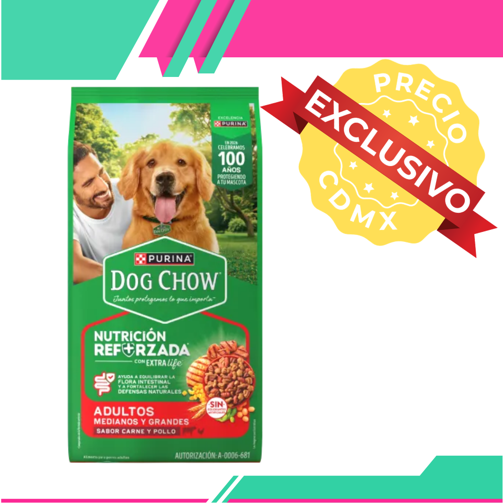 Dog Chow Adulto Raza Grande (Venta únicamente en CDMX)