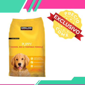 Alimento Kirkland Cachorro Pollo y Arroz (Precio exclusivo para CDMX)
