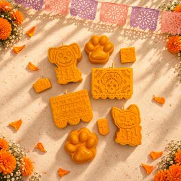 Set de Velas Día de Muertos Mix