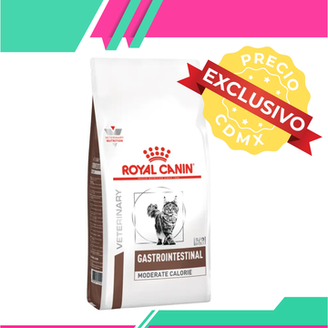 Alimento Royal Canin Gastro-Intestinal  Moderate Calorie Felino (Precio exclusivo para CDMX)