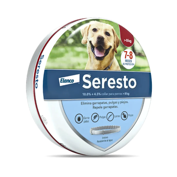 Seresto Collar Antipulgas y Garrapatas para Perro