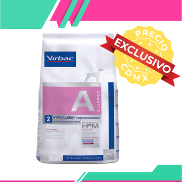Alimento Virbac Hypoallergy Perro con Pescado Hidrolizado #2 (Precio Exclusivo para CDMX)