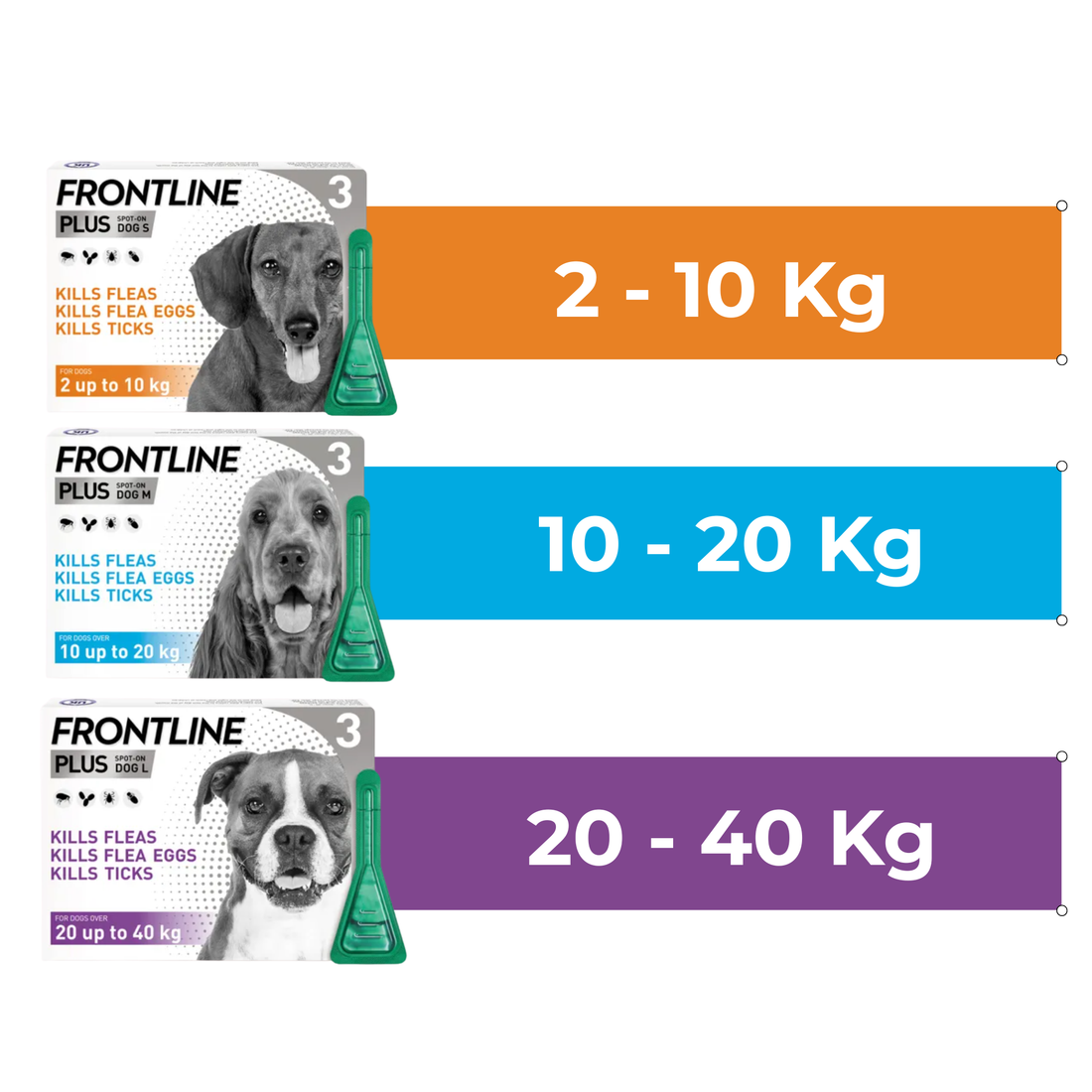 Frontline Pipeta Plus para perros