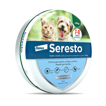Seresto Collar Antipulgas y Garrapatas para Perro y Gato