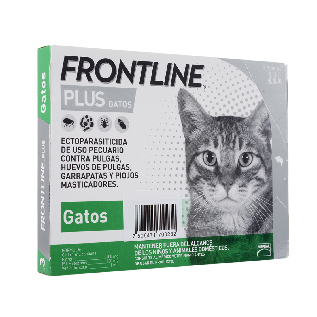 Frontline Pipeta Plus para Gatos