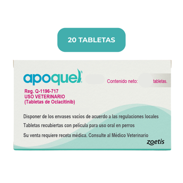 APOQUEL (Oclacinitib) 20 Tabletas