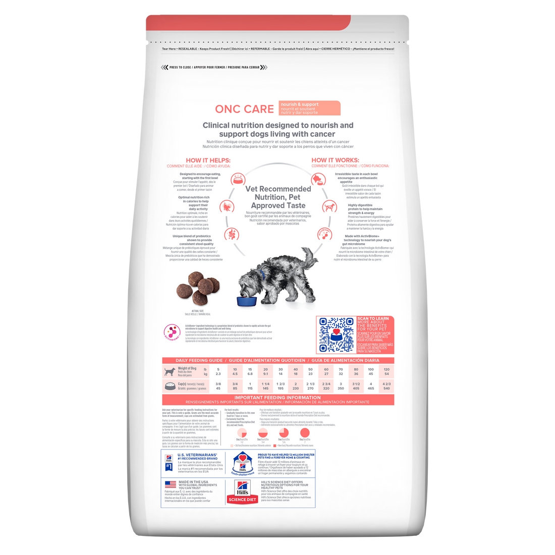 Alimento Hill's Prescription Diet ONC Care Dog