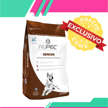 Alimento Nupec Senior Raza Grande CDMX (Precio exclusivo para CDMX)