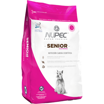 Alimento Nupec Senior Razas Pequeñas