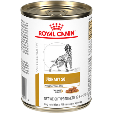 Alimento Húmedo Royal Canin Tracto Urinario SO Calorias Moderadas Perro Lata 360 g