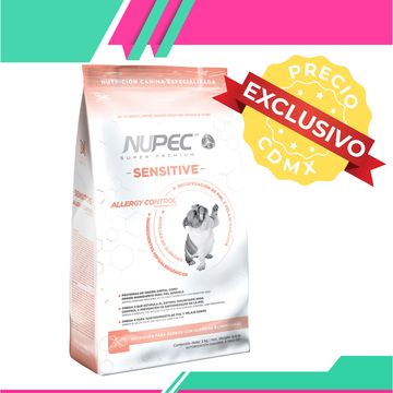 Alimento Nupec Adulto Sensitive Razas Medianas y Grandes (Precio exclusivo para CDMX)