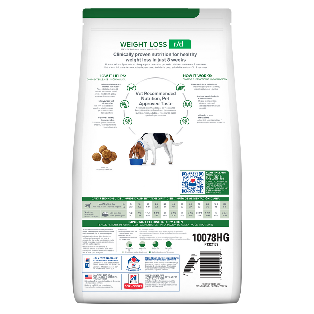 Alimento Hill's Prescription Diet r/d Weight Loss Dog