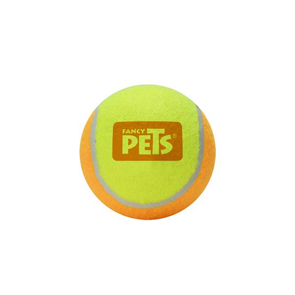 JUGUETE PELOTA GDE DE TENIS BICOLOR - 1 PZ FANCY PETS