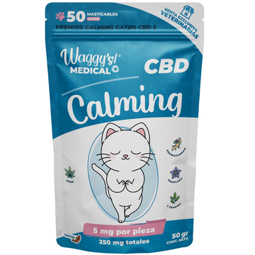 Waggy's Calming 250 mg para Gatos