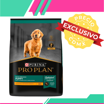 Alimento Pro Plan Puppy Razas Medianas (Precio exclusivo para CDMX)