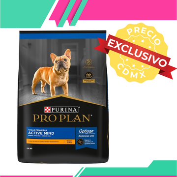 Alimento Pro Plan Active Mind 7+  Razas Pequeñas (Precio exclusivo para CDMX)