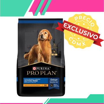 Alimento Pro Plan Active Mind 7+ Razas Medianas y Grandes (Precio exclusivo para CDMX)
