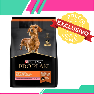 Alimento Pro Plan Sensitive Skins Adulto Razas Pequeñas (Precio exclusivo para CDMX)
