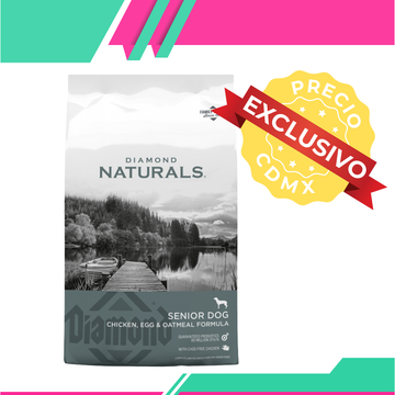 Alimento Diamond Naturals Senior Dog (Precio exclusivo para CDMX)