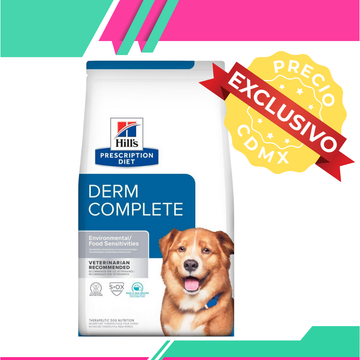 Alimento Hill's Prescription Diet Derm Complete (Precio exclusivo para CDMX)
