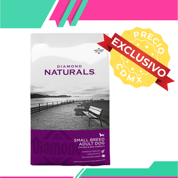 Alimento Diamond Naurals Small Breed Adult Dog Chiken & Rice (Precio exclusivo para CDMX)
