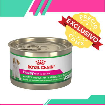 Alimento Húmedo Royal Canin Cachorro Perro Loaf in Sauce Lata 150 g (Precio Exclusivo Para CDMX)