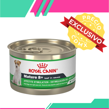 Alimento Húmedo Royal Canin Perro Senior 8+ Raza Pequeña Lata 150 g (Precio Exclusivo Para CDMX)