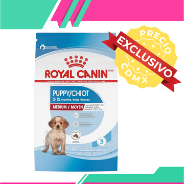Alimento Royal Canin Puppy Medium Cachorro Raza Mediana Perro (Precio Exclusivo para CDMX)