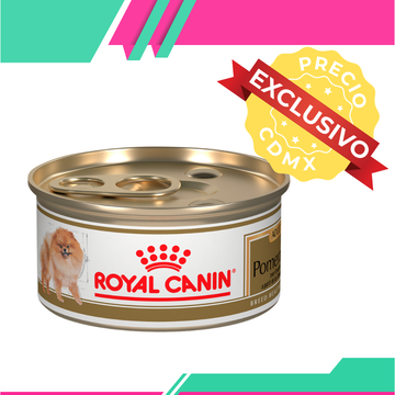 Alimento Húmedo Royal Canin Adulto Raza Pomeranian Lata 85 g (Precio Exclusivo Para CDMX)