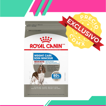 Alimento Royal Canin Weight Care Perro Control de Peso Raza Mediana (Precio Exclusivo Para CDMX)