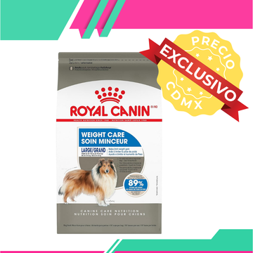 Alimento Royal Canin Weight Care Perro Control de Peso Raza Grande (Precio Exclusivo Para CDMX)