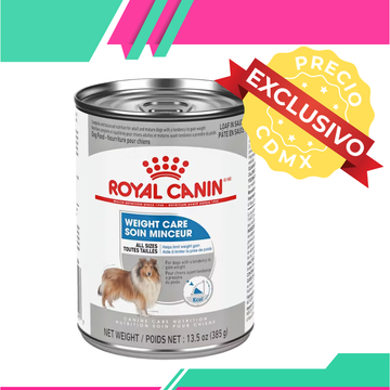 Alimento Húmedo Royal Canin Perro Control de Peso Todas Las Razas Lata 385 g (Precio Exclusivo CDMX)