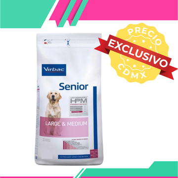Alimento Virbac Senior Large And Medium Dog (Precio exclusivo para CDMX)