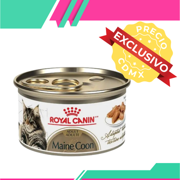 Alimento Húmedo Gato Adulto Raza Maine Coon Lata 85 g (Precio Exclusivo Para CDMX)