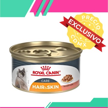 Alimento Húmedo Royal Canin Gato Piel y Pelo Saludable Lata 145 g (Precio Exclusivo Para CDMX)
