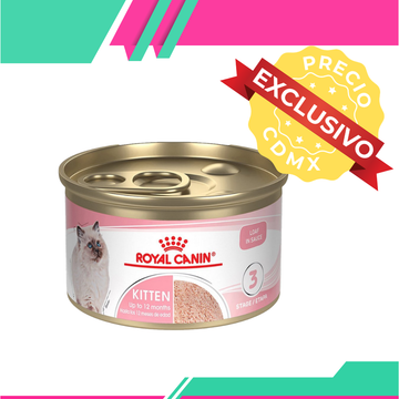 Alimento Húmedo Royal Canin Gatito (Kitten) Lata 145 g (Precio Exclusivo Para CDMX)