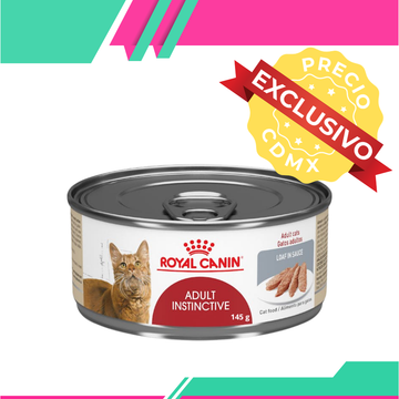 Alimento Royal Canin Gato Adult Instinctive Palatable Lata 145 g (Precio Exclusivo Para CDMX)