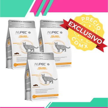 Alimento Nupec Digestive Health Gato Pack de 9 Kg (Precio Exclusivo para CDMX)