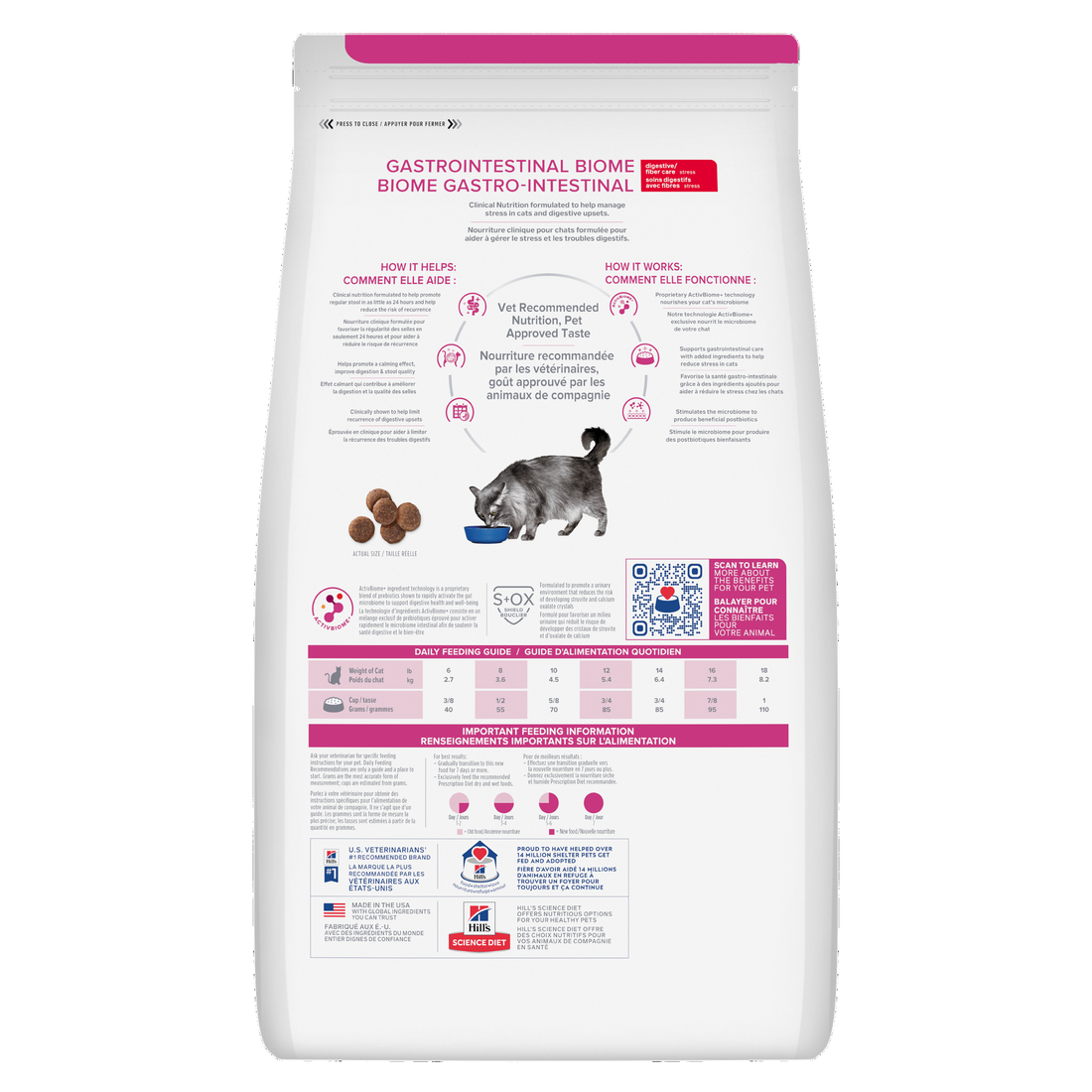 Alimento Hill's Cat Prescription Diet Gastrointestinal Biome